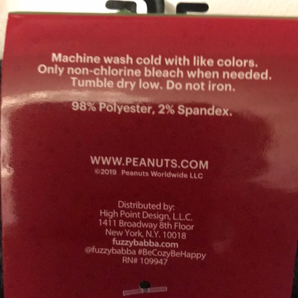 Peanuts Christmas socks - Picture 4 of 5